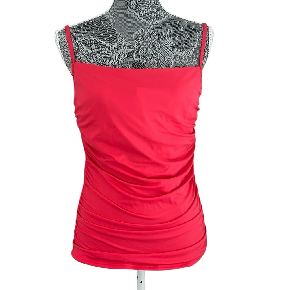 Miraclesuit Size‎ 12D pink tankini. Underwire.